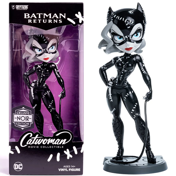 Cryptozoic DC Comics Batman Returns Catwoman Noir Edition Exclusive Vinyl Figure